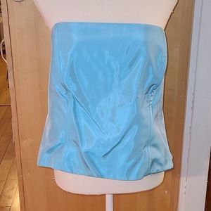 David's Bridal strapless Boustier